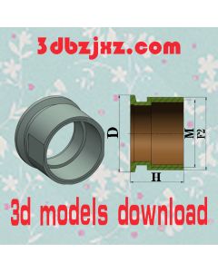 kf25_m20x1_5_inner_threaded_joint